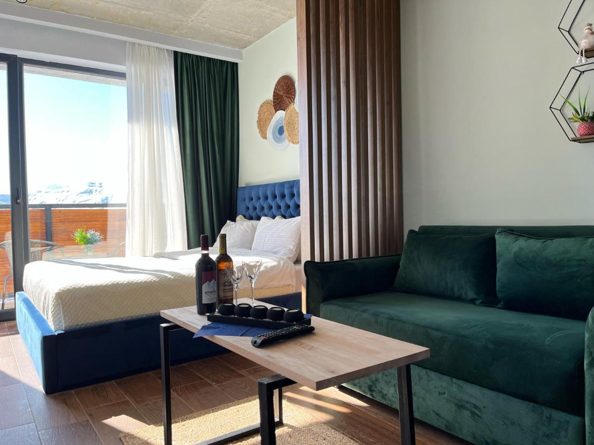 Twins Apartment Delux 2, New Gudauri Luaran gambar
